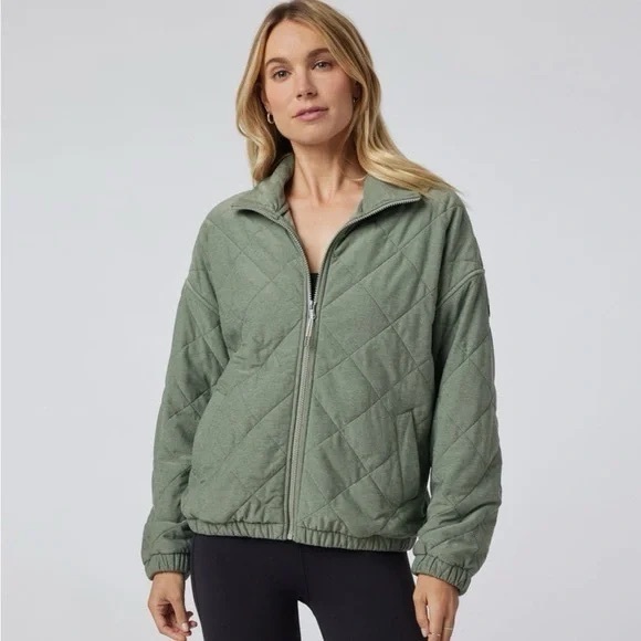 VUORI Halo Insulated Olive Green Jacket XS - Picture 5 of 10